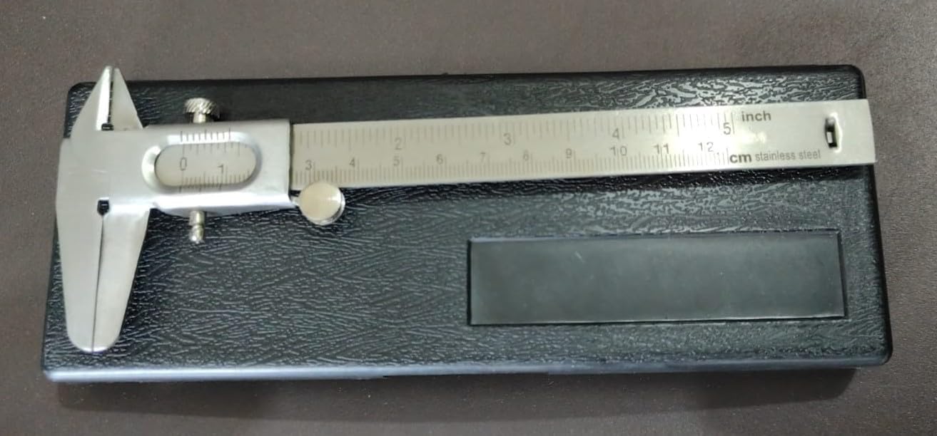 Vernier Calliper Range 150 MM, (6 Inch / 15 CM) Stainless Steel with PVC Case (B09CKQPTY3) Amazon Price History, Amazon Price Tracker