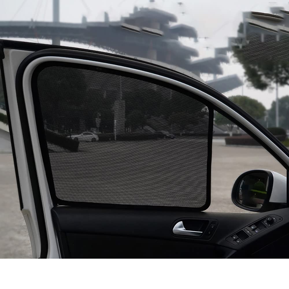 Boucle/Magnétique Voiture Pare-Soleil Fenêtre Latérale Avant Arrière Pare-Soleil Vie Privée Protection pour Au1di Q2,D/4 Car Windows
