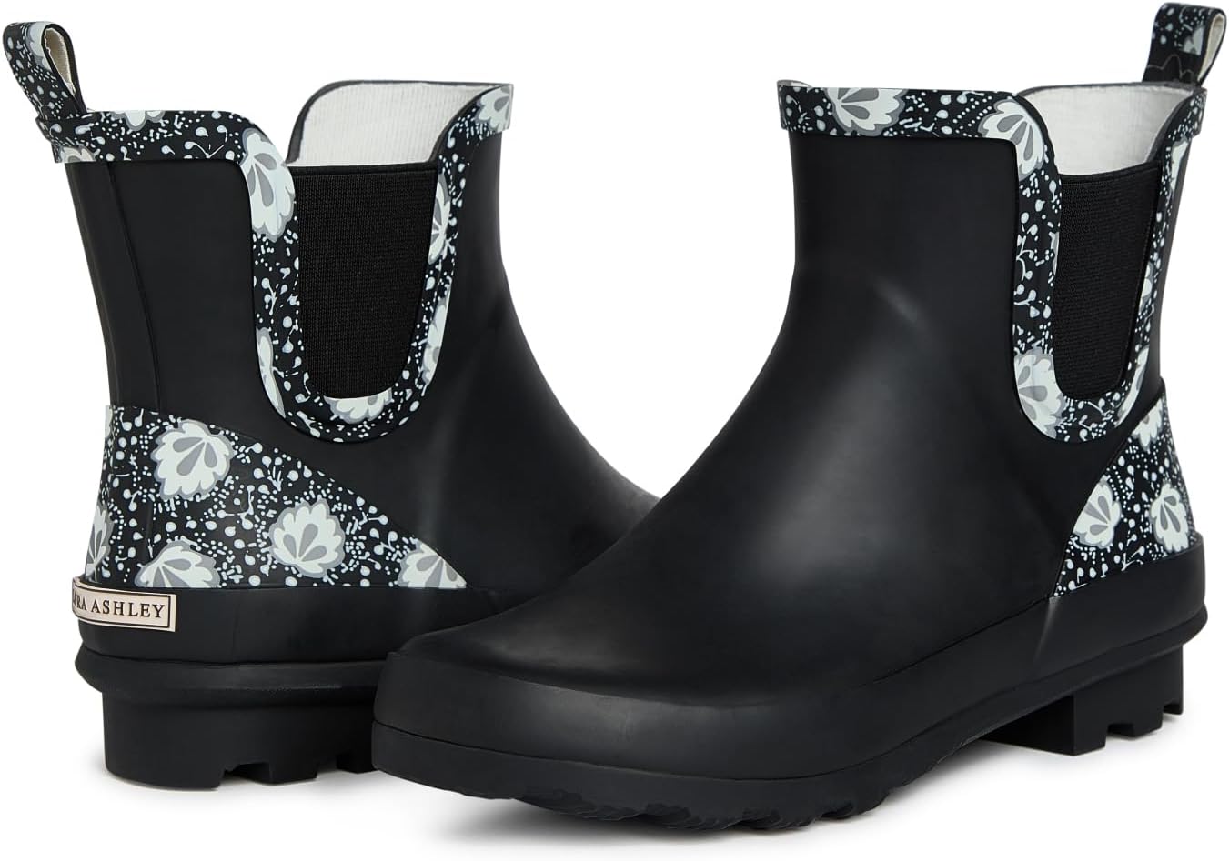 Laura Ashley Women's Waterproof Mid Cut Rain Boots