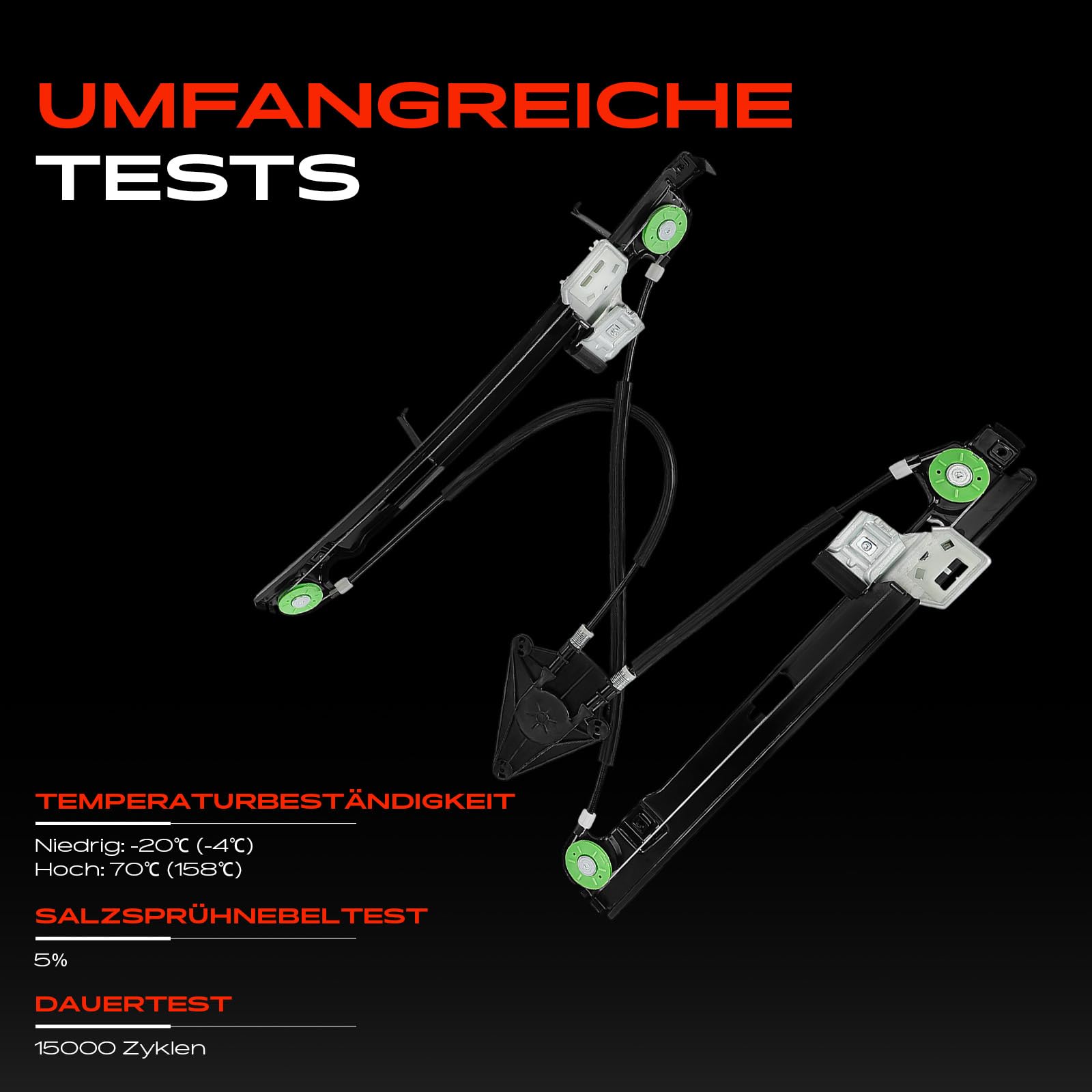 Frankberg Fensterheber Ohne Motor Vorne Links Kompatibel mit Altea 5P1 MPV 2004-2022 Altea XL 5P5 5P8 MPV 2006-2022 Toledo III 5P2 MPV 2004-2019 Replace# 5P0837461