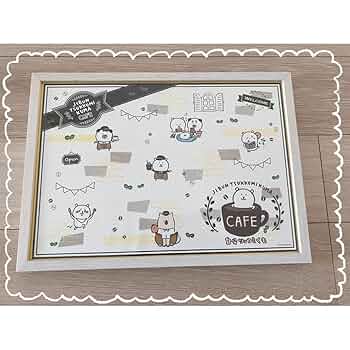 【限定・非売品】2018年 自分ツッコミくま カフェ 限定ランチョンマット ナガノ 自分ツッコミくま カフェ 限定 ランチョンマット 非売品