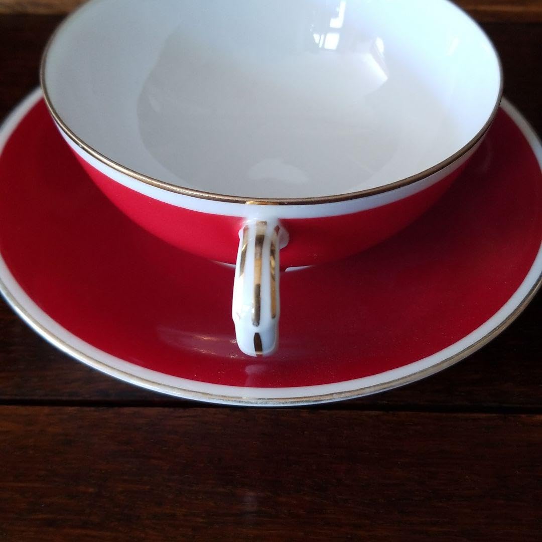 レア】東洋陶器(現TOTO) アンティーク カップ&ソーサー1客