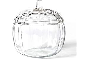 Anchor Glass Fall Pumpkin Candy Jar