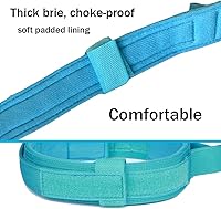 Vista 8 de Xqpetlihai Juego de collar y correa táctica para perro, collar ajustable de nailon militar para perro con mango de control y hebilla de metal