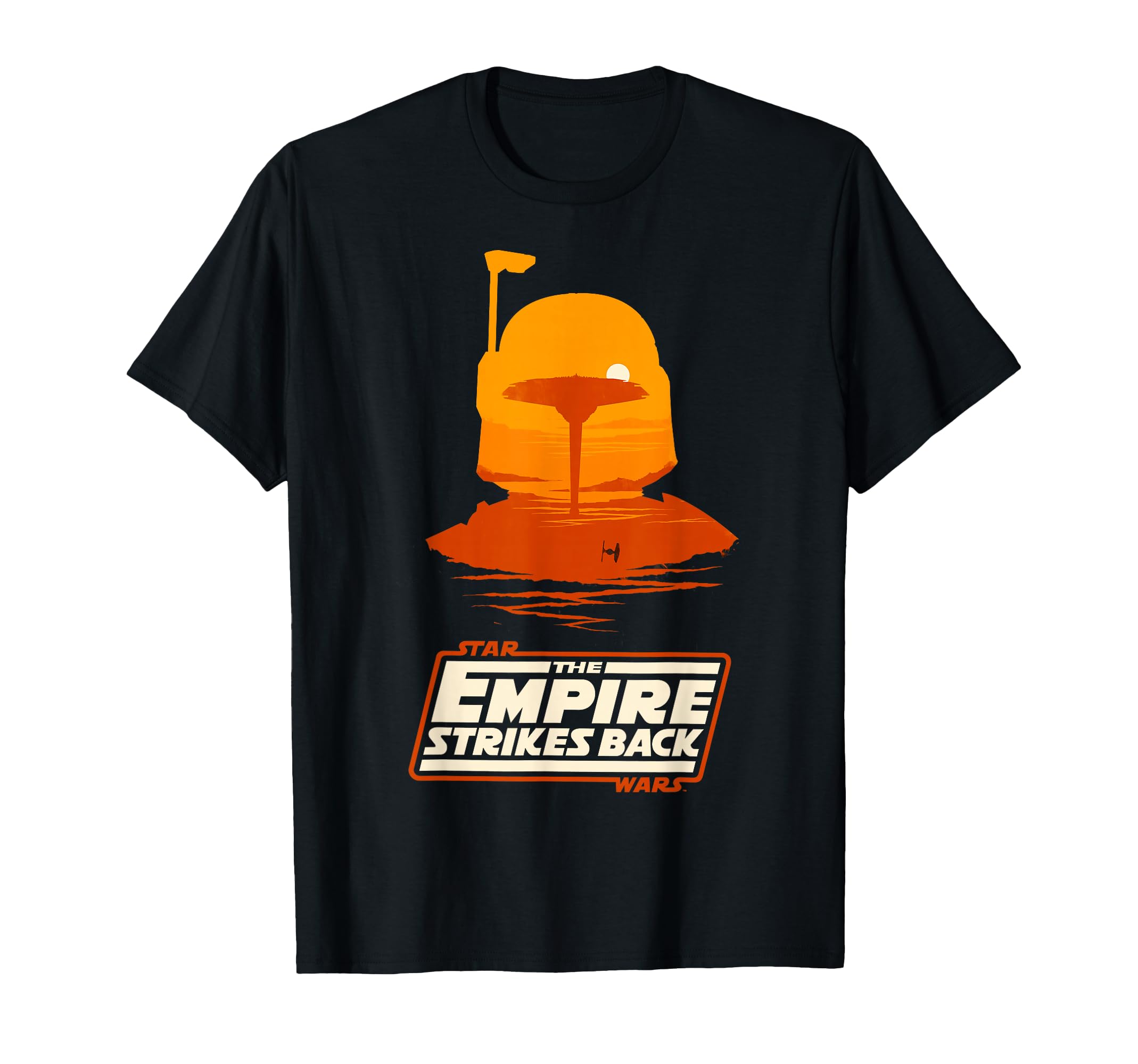 Boba Fett Empire Strikes Back Cloud City Poster T-Shirt