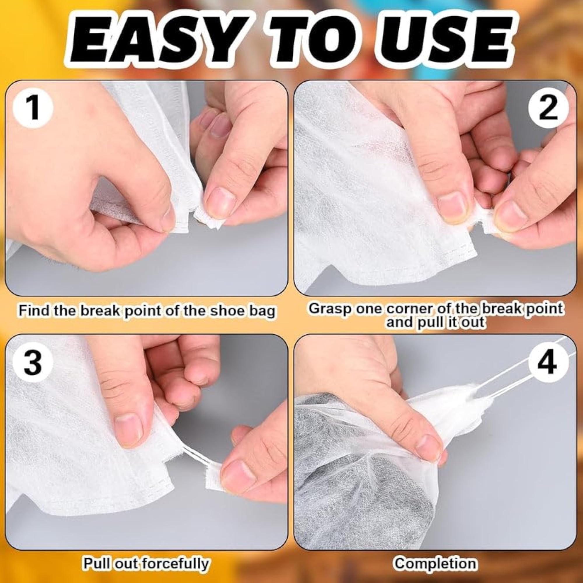 Breathable Dustproof Shoe Storage Bag, Reusable Organizer