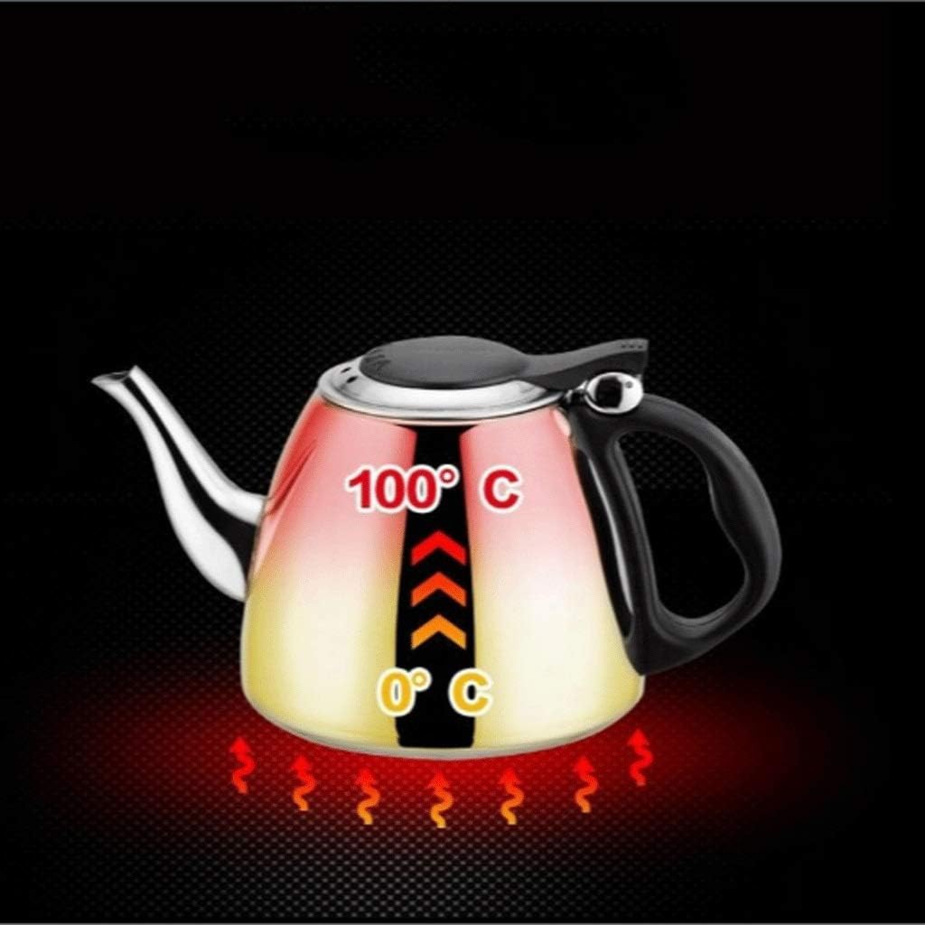 Kitchen Rapid Heating Stainless Steel Flat Bottom Water Kettle Fast Water Heating Boiling Pot Water Boiler Quick Heating