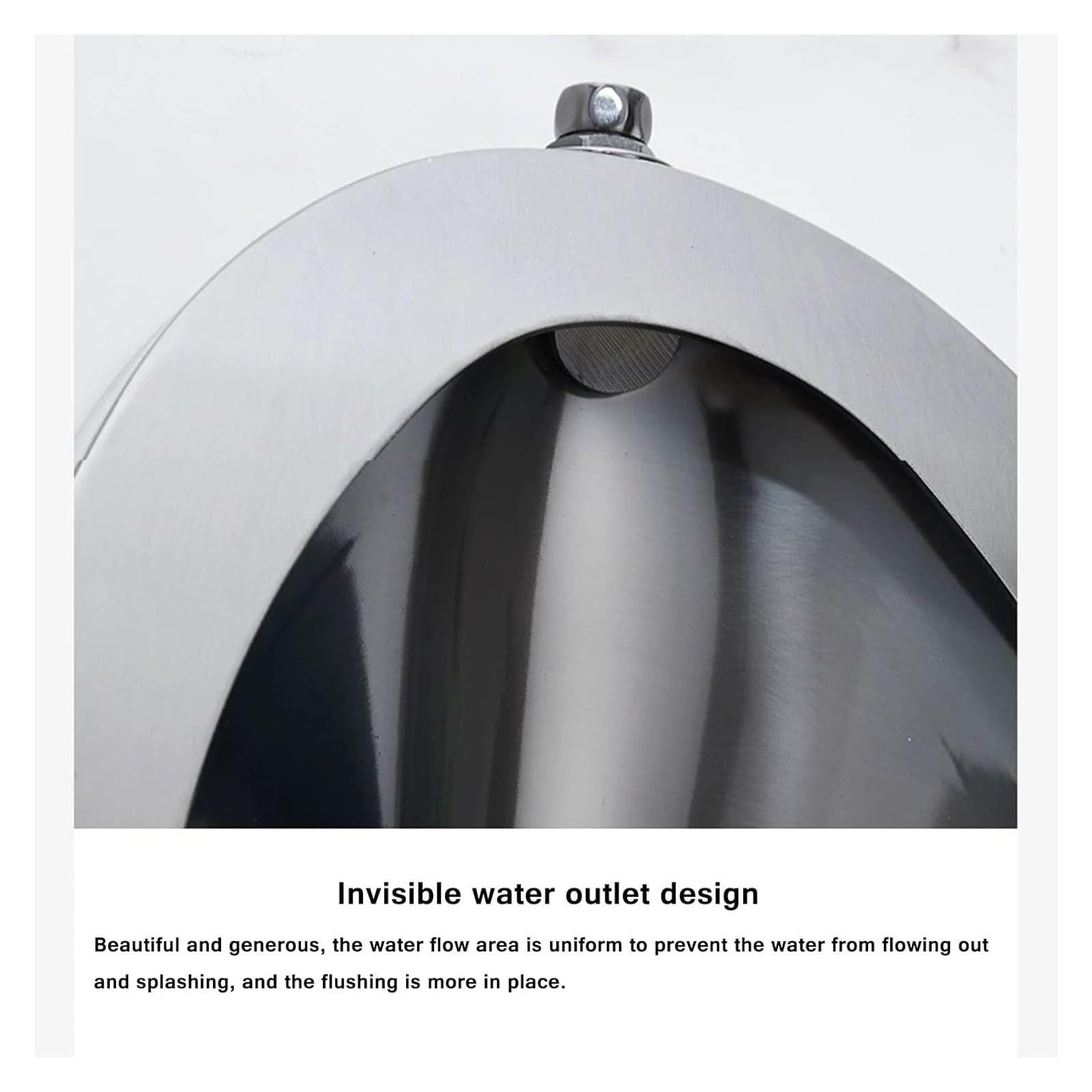 Orinal de pared de acero inoxidable 304 para hombre con sensor inteligente para uso de alta eficiencia en hoteles y baños públicos