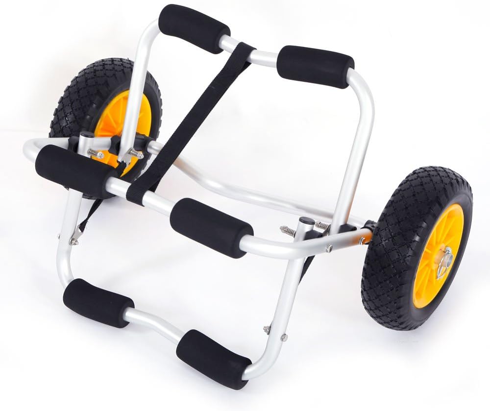 Kayak Cart Canoe Dolly Fishing Kayak Accessories Carrier Foldable Paddle Board Trolley Boat Trailer Transport Kayak Cart Canoe Dolly Fishing Kayak Accessories Carrier Foldable Paddle Board Trolley Boat Trailer Transport