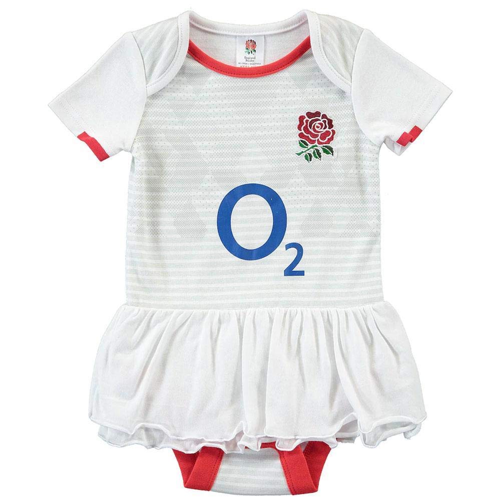 England RFU Rugby Baby Girls Tutu | White | 2020/21 (12-18 Months)