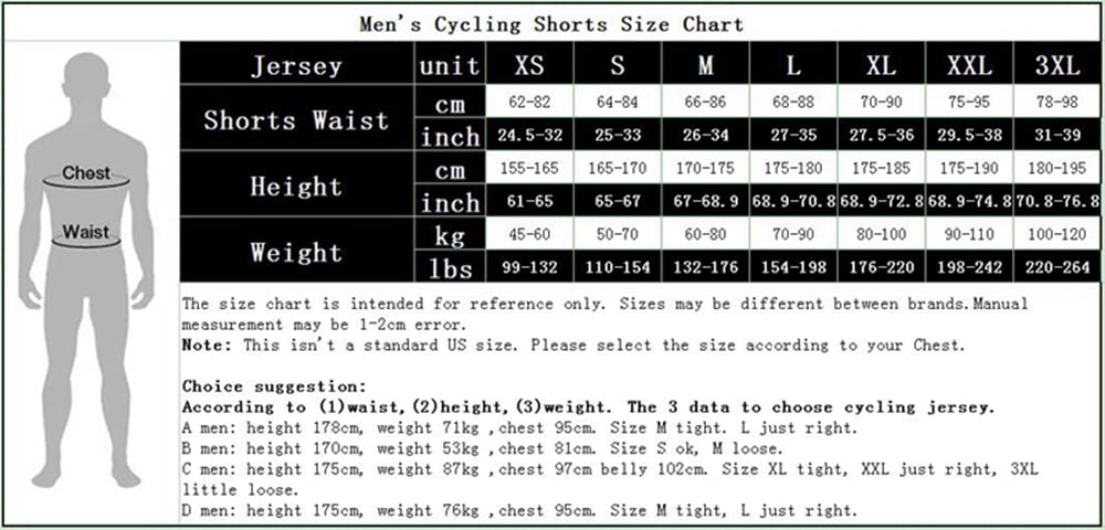 HimyBB Mens Bike Shorts for Cycling with 3D Padded Women Cycling Shorts Tight Black