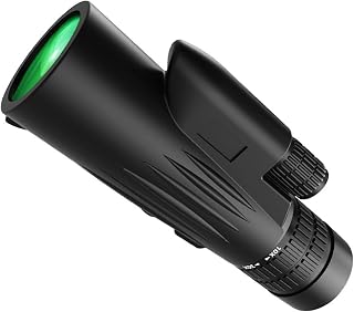 Monocular with Smartphone Adapter and Tripod - Compact Handheld Telescope for Bird Watching, Camping, and Travel