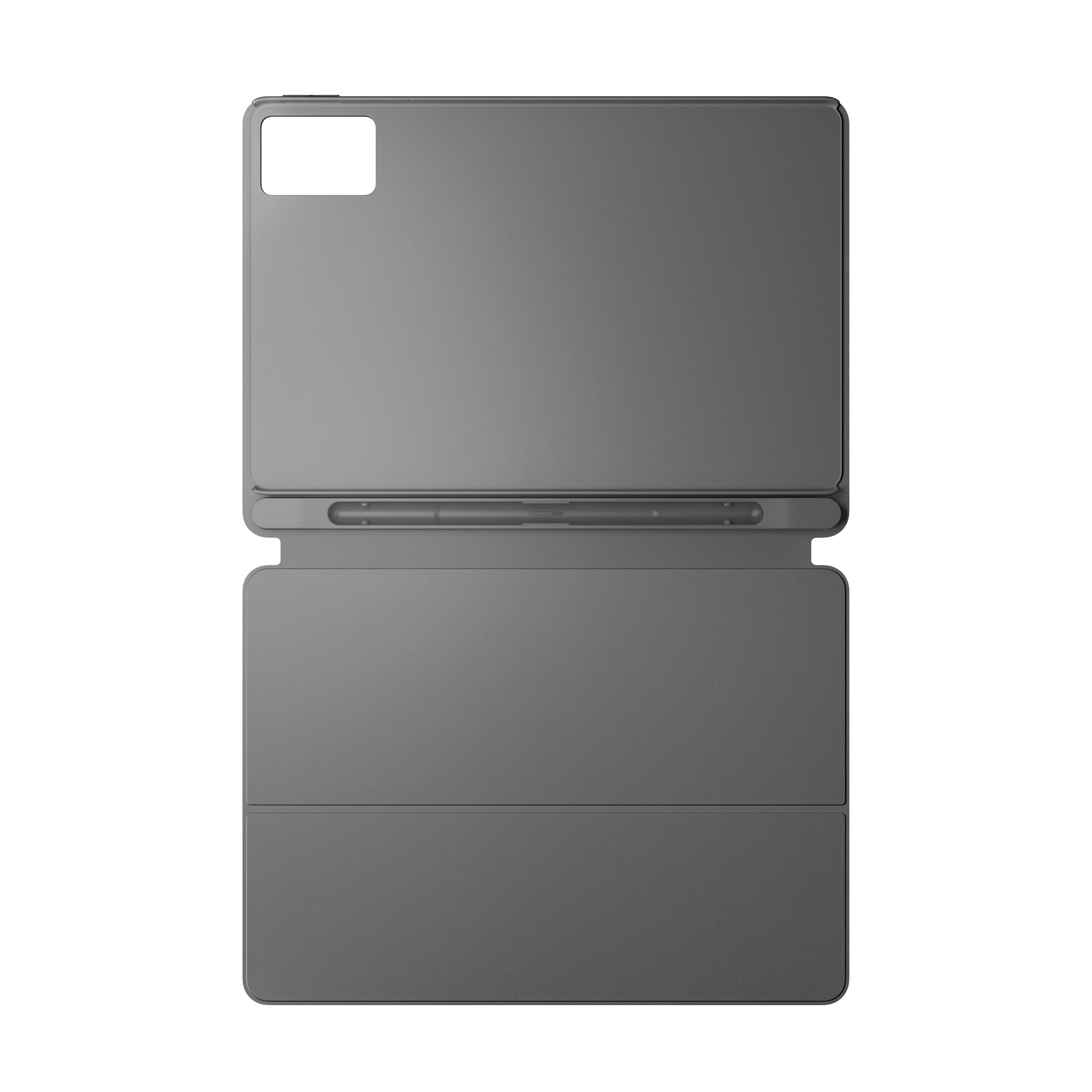 Lenovo Folio etui na Idea Tab (poliuretan + poliwęglan, ochrona przed uderzeniami, zintegrowany uchwyt na długopis, składany stojak) - kolor księżycowy szary