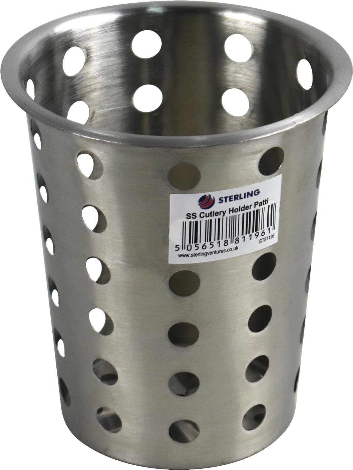 Stainless Steel Round Cutlery Holder Utensil Caddy (ST81196)