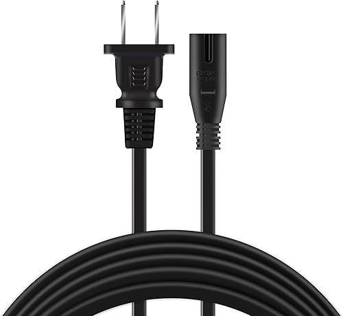 Miniatura 2 de PKPOWER Cable de alimentación de CA de 6 pies para DEWALT DCR010 JOBSITE Altavoz Bluetooth de 2 clavijas