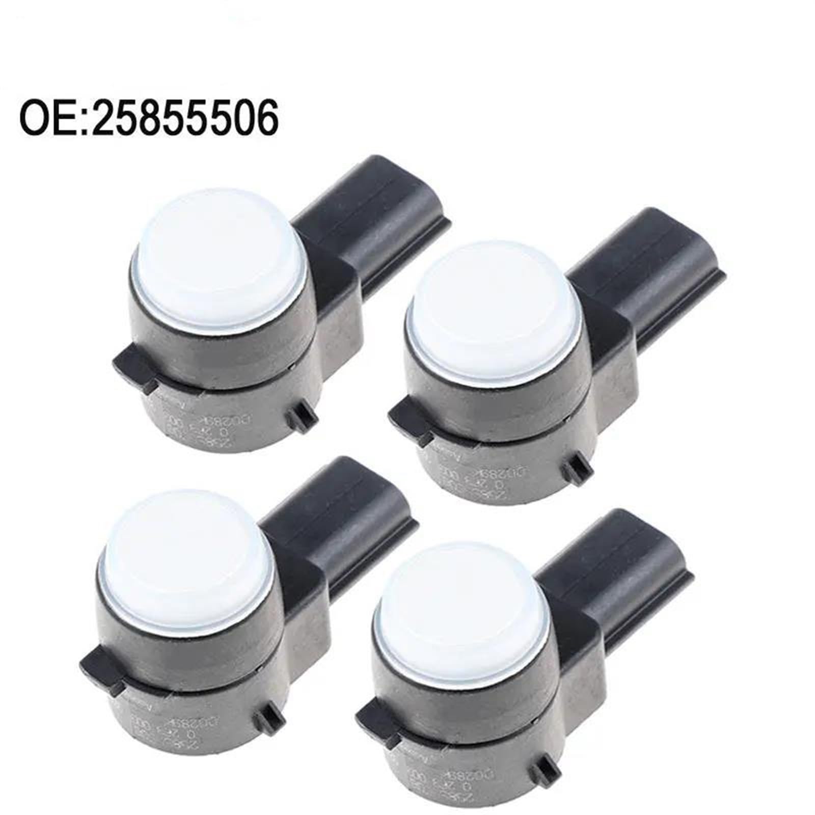 Sensor de Aparcamiento PDC para Chevy Avalanche, Silverado, Suburban y Tahoe (4 Unidades, 25855506, 0263003979)
