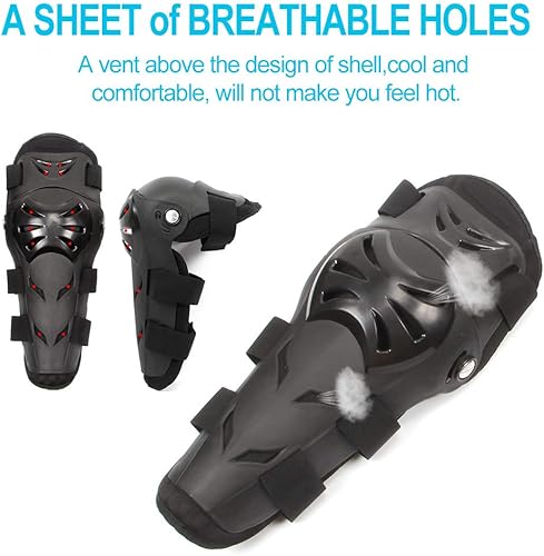 Miniatura 5 de 4 almohadillas para codos de motocicleta protección para motocross carreras de rodillas equipo de protección para adultos