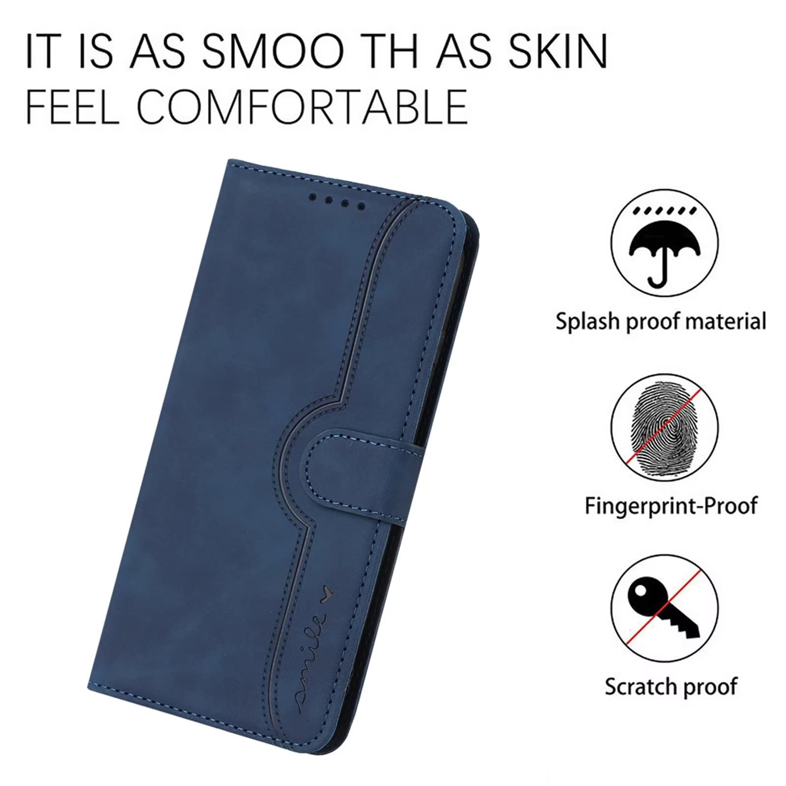 Custodia Portafoglio TIANCI Per Xiaomi Poco X5 Pro – Pelle Sintetica Con TPU, Slot Carte E Tasca, Funzione Stand, Protezione 360°