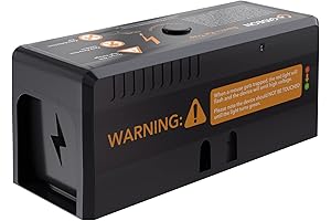 PestZilla Electronic Rodent Trap, Humane No-Touch Pest Killer