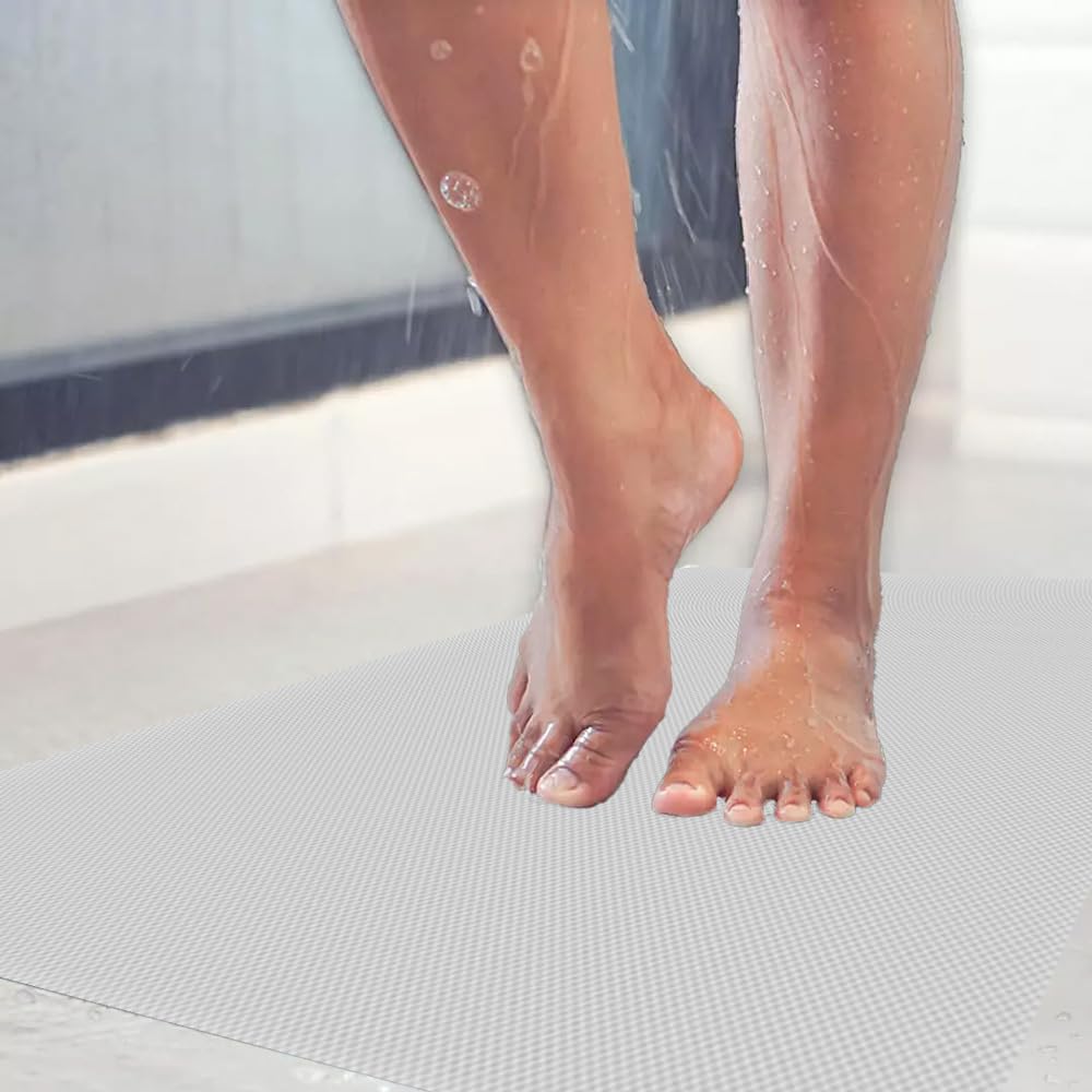 Kahuna Grip™ Non-Slip Bath & Shower Mat - Clear (14x27)