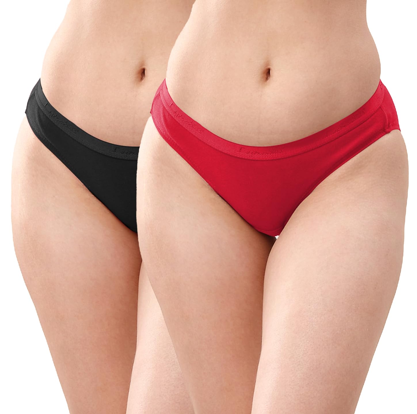 lyra Women's Cotton Pack of 2 Modern Solid Panty-picture-20