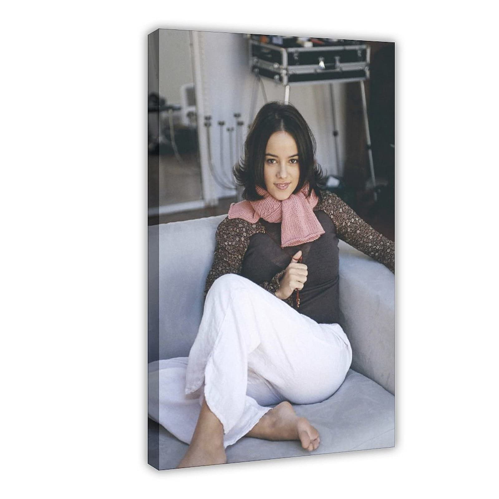 Singer Alizée 65 Canvas Poster Wall Art Decor Print Picture