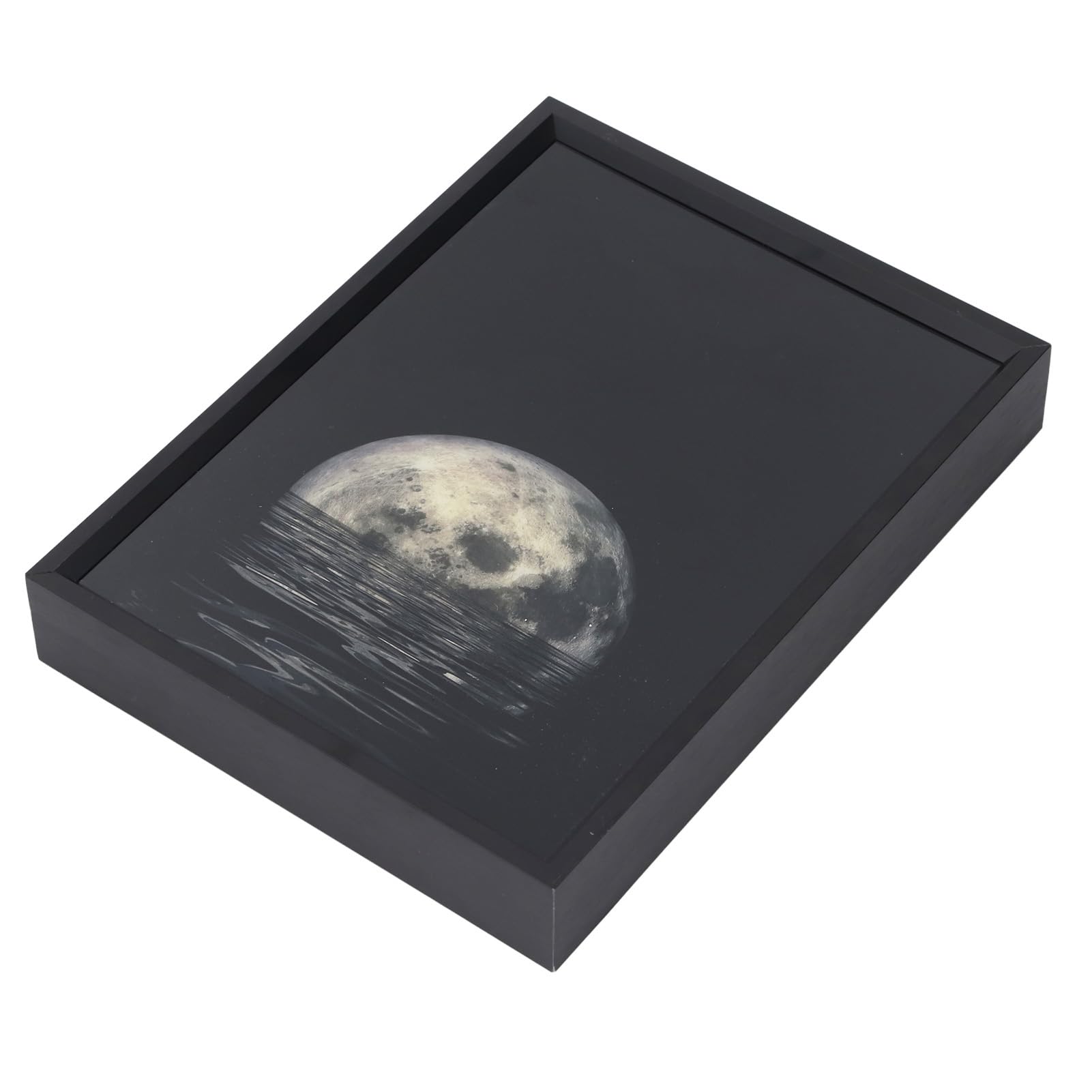 SIXRUN Głośnik Bluetooth Nocna Lampka, 18x24cm Dekoracja Księżyca