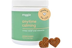 Paws the Calming Pup: Keep Your Canine Companion Zen with Reggie Anytime Calming Chews