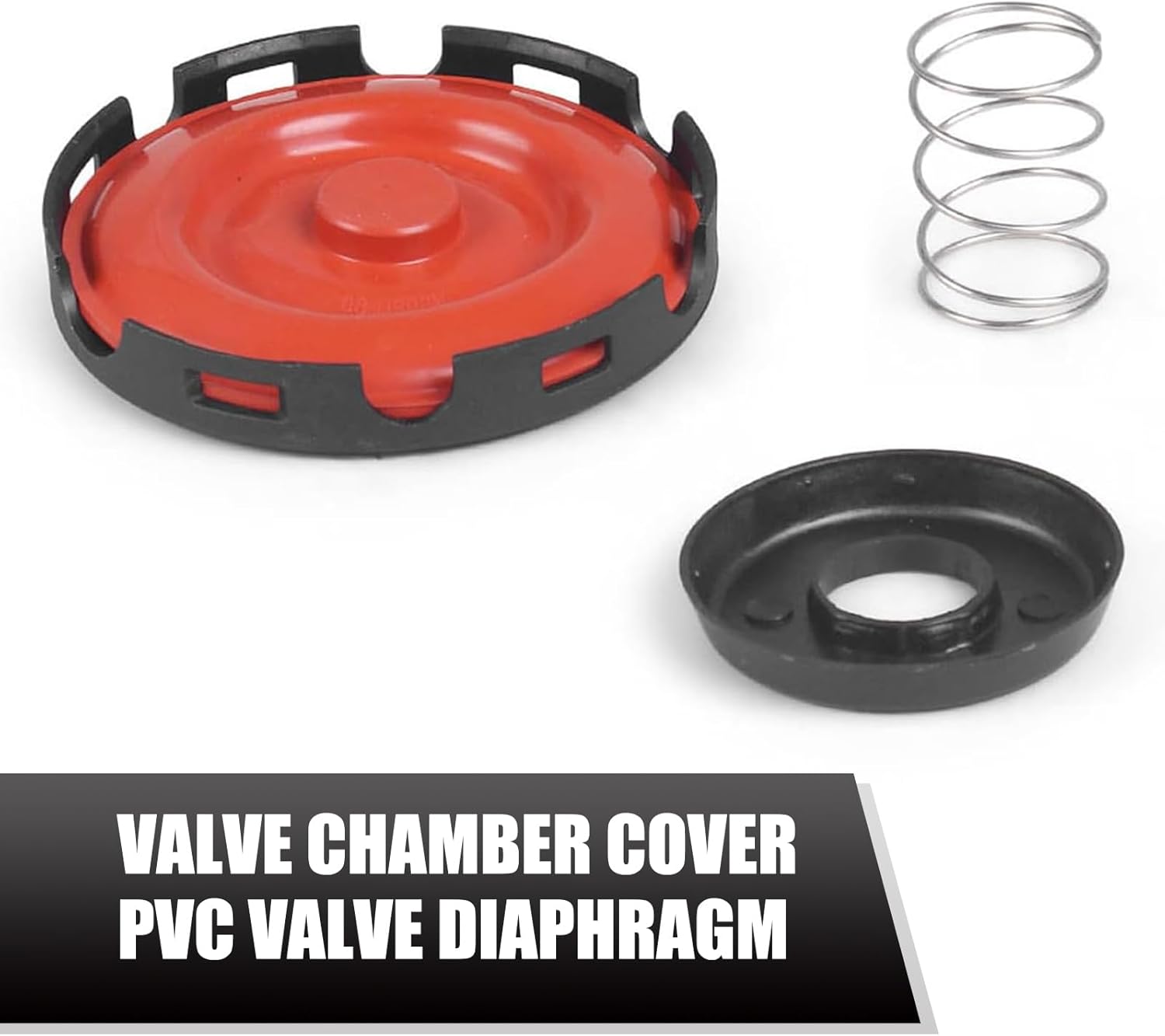917-064 PCV Diaphragm Repair Kit, PCV Valve Cap Repair Kit, Replacement 07K103469F 07K103469G 06H103495E, Compatible with Select Car Models (Black)