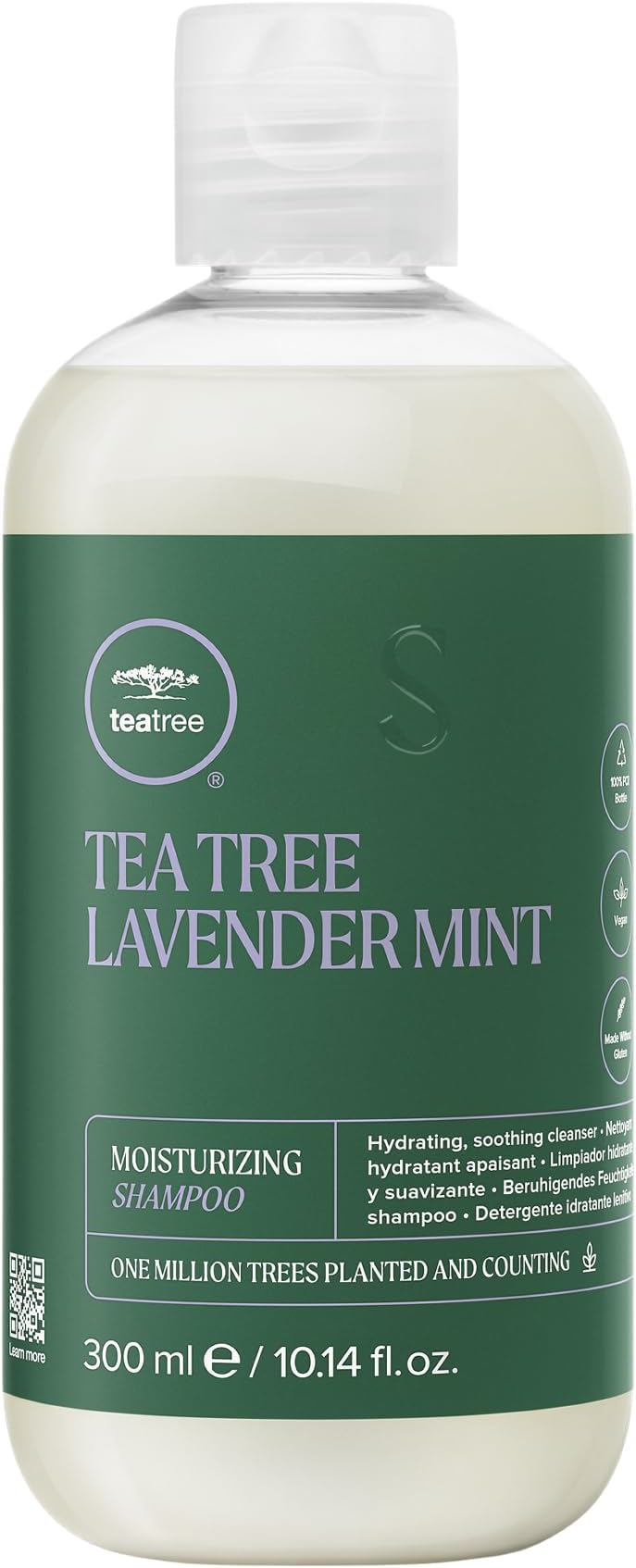 Lavender Mint Moisturizing Shampoo, Hydrates + Soothes, For Coarse + Dry Hair