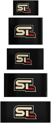 Miniatura 10 de Supreme Trimmer SGR55 - Pinzas de peluquero profesionales  5 agarres antideslizantes para cortapelos, funda de peluquero para cortapelos  Negro