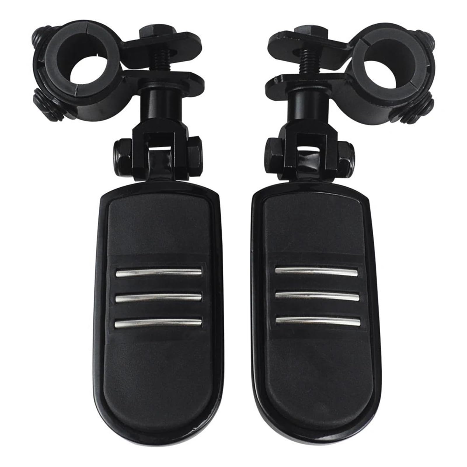Accesorios para clavijas Reposapiés Abrazadera Pedal Motocicletas Para Harley, Para Honda, Street Glide, Para Road King, Para Electra, Para Davidson, Dyna, Estriberas De Carretera 1" Y 1-1/4"