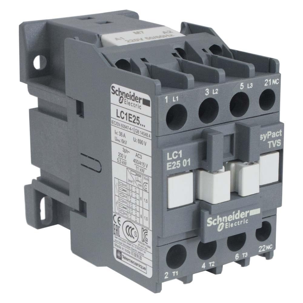 Schneider Electric LC1E2501M7 TVS 3P CTR 400V 11KW 220V 50/60Hz (B083QSFPNF) Amazon Price History, Amazon Price Tracker