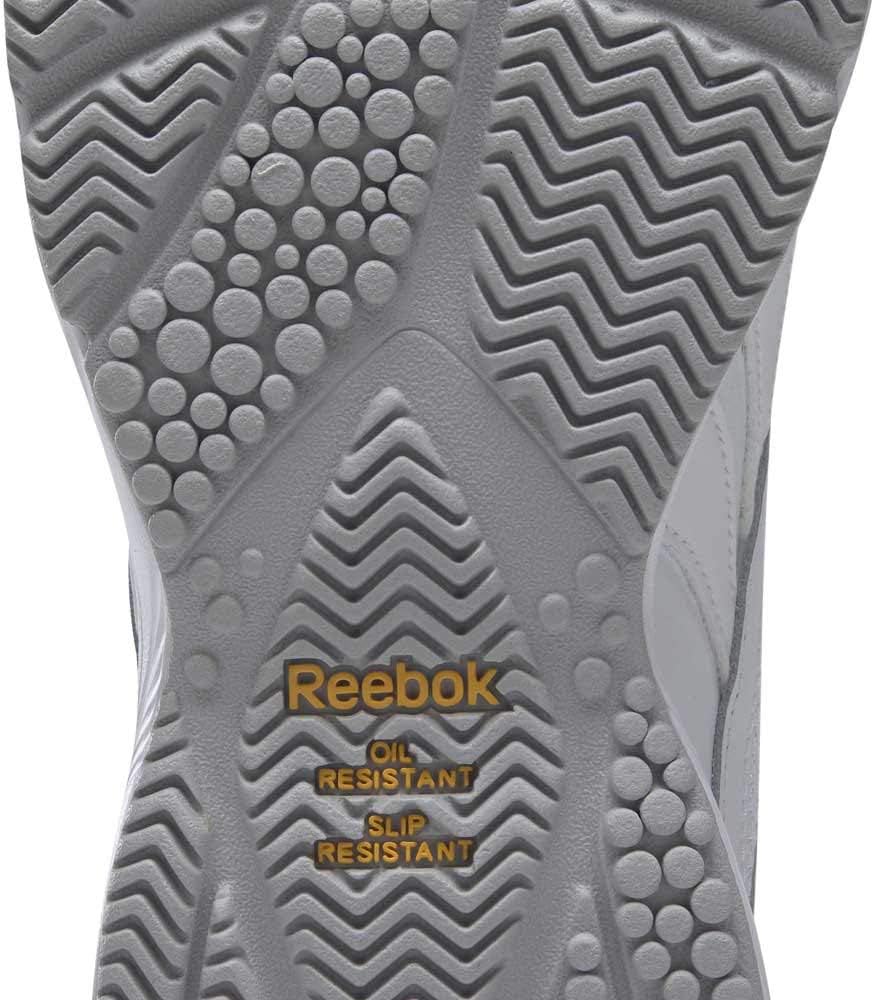 Reebok Work N Cushion Non Slip Work Shoes for Men, Black or White Safety Sneakers