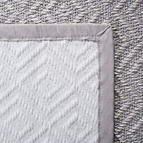 Tapete decorativo rectangular 2' x 3' Sisal SAFAVIEH miniatura 6