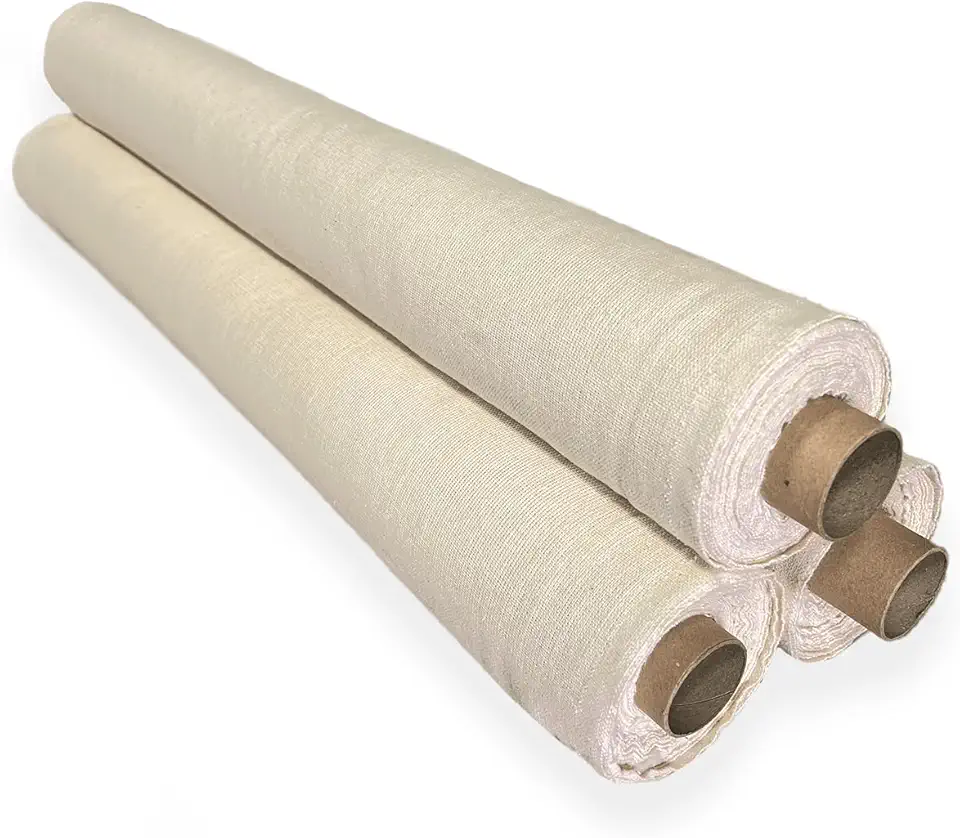 Tecido Em Metro Algodão Cru, Rolo Com 10 Metros