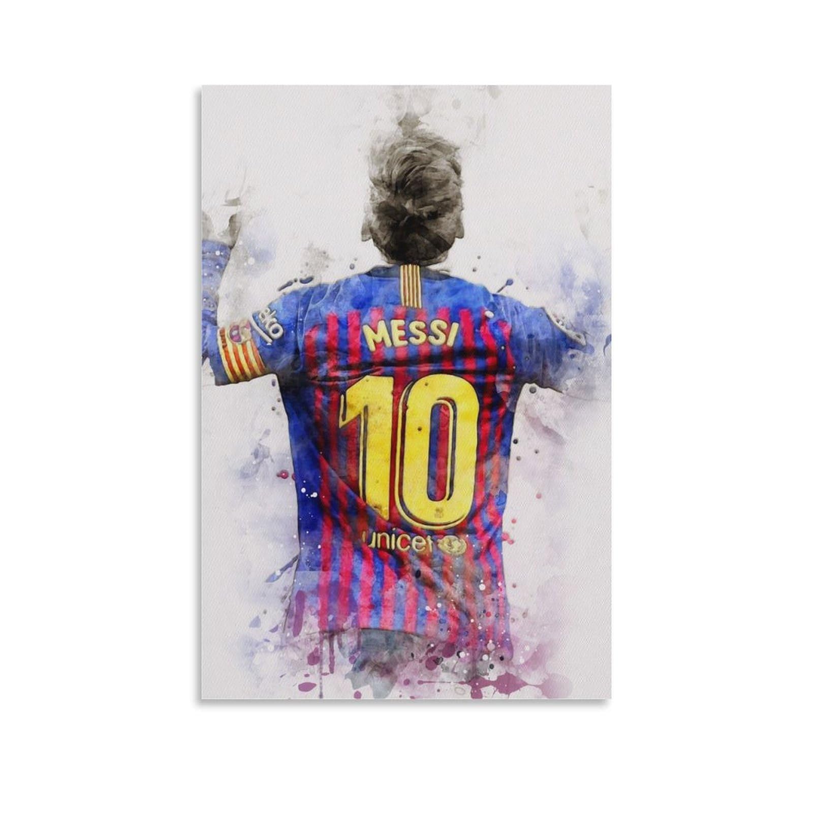 Amazon.co.jp: サッカー選手 リオネル・メッシ キャンバスアート