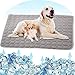 All--In Kühlmatte Hunde Waschbar rutschfest Weich Kühldecke für Haustiere Sommer (70*100, Grau)