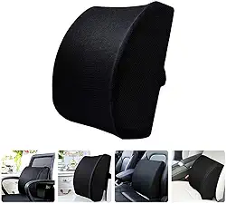 Apoio Lombar Almofada Corretor Postura Suporte Coluna Cadeira Home Office