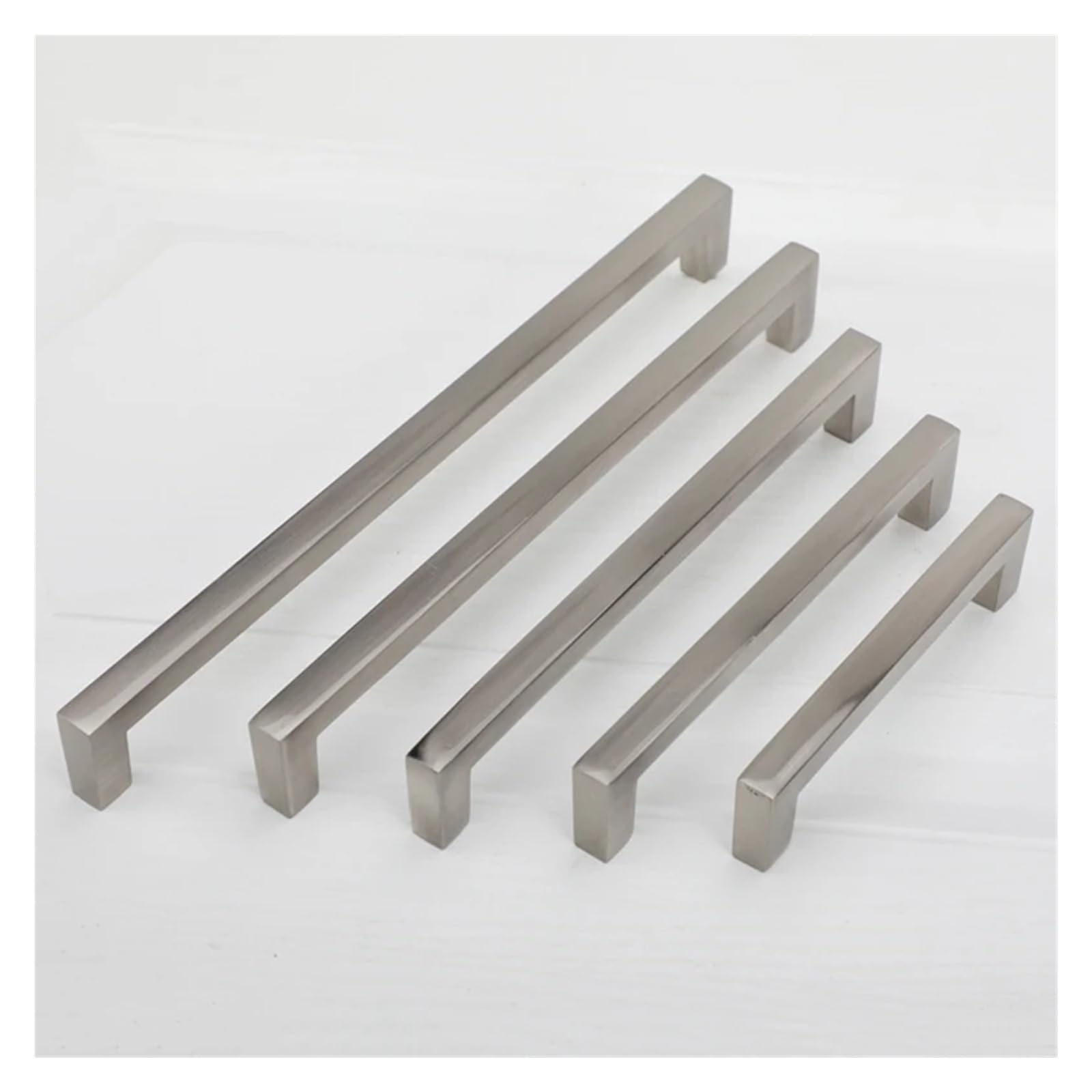 Maniglie Cucina Armadietti 20 pezzi maniglie for ante di cucina, pomelli for cassetti armadi, for guardaroba(Brushed Silver 96mm)