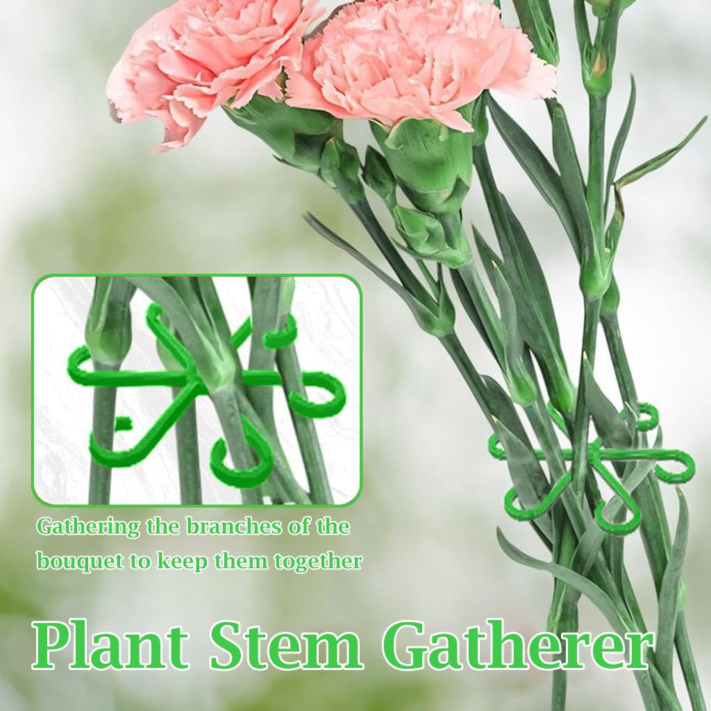 Plant Support Clips - 4 Pack for Climbing Plants -5