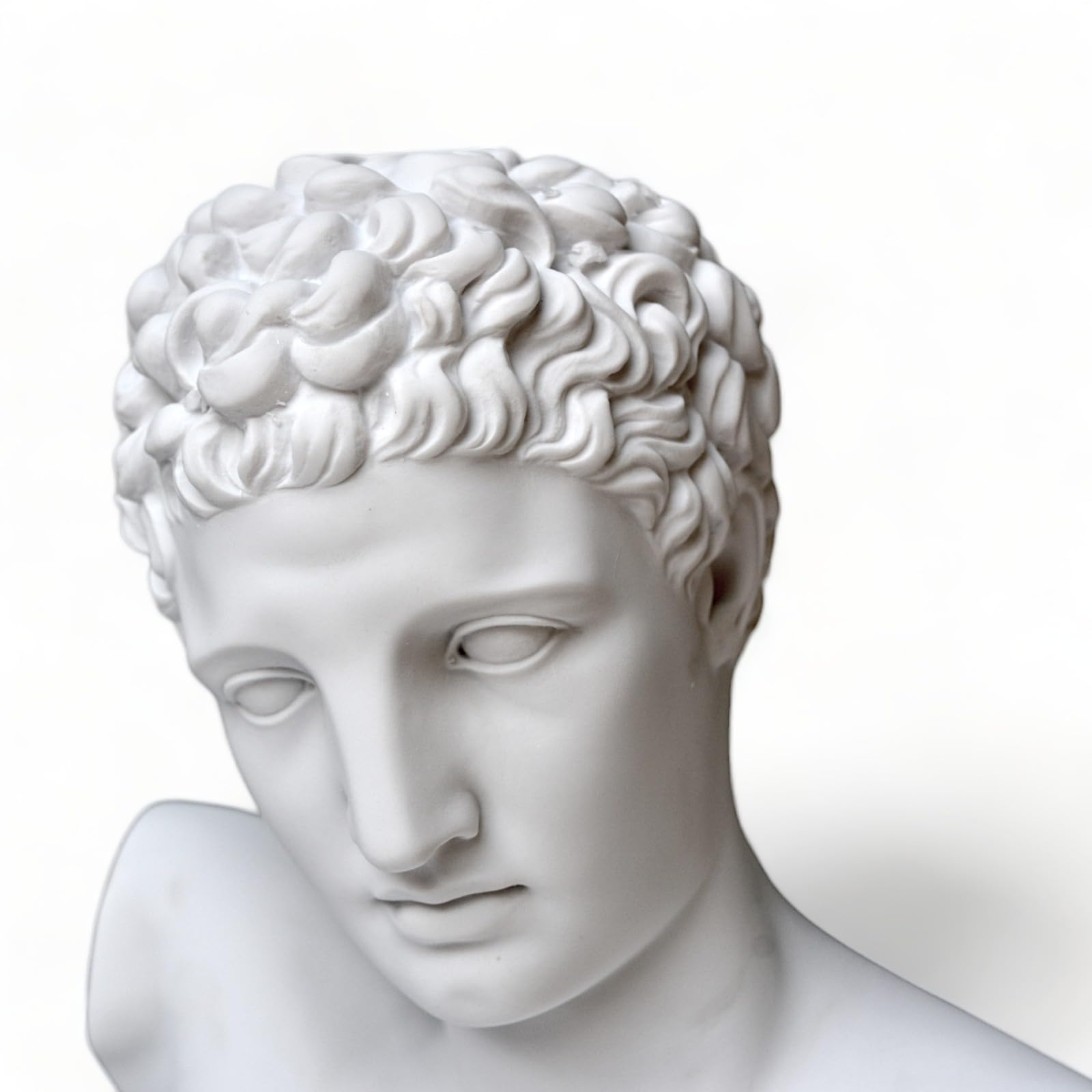 Personnages célèbres - Buste de Giacomo Casanova avec base en albâtre