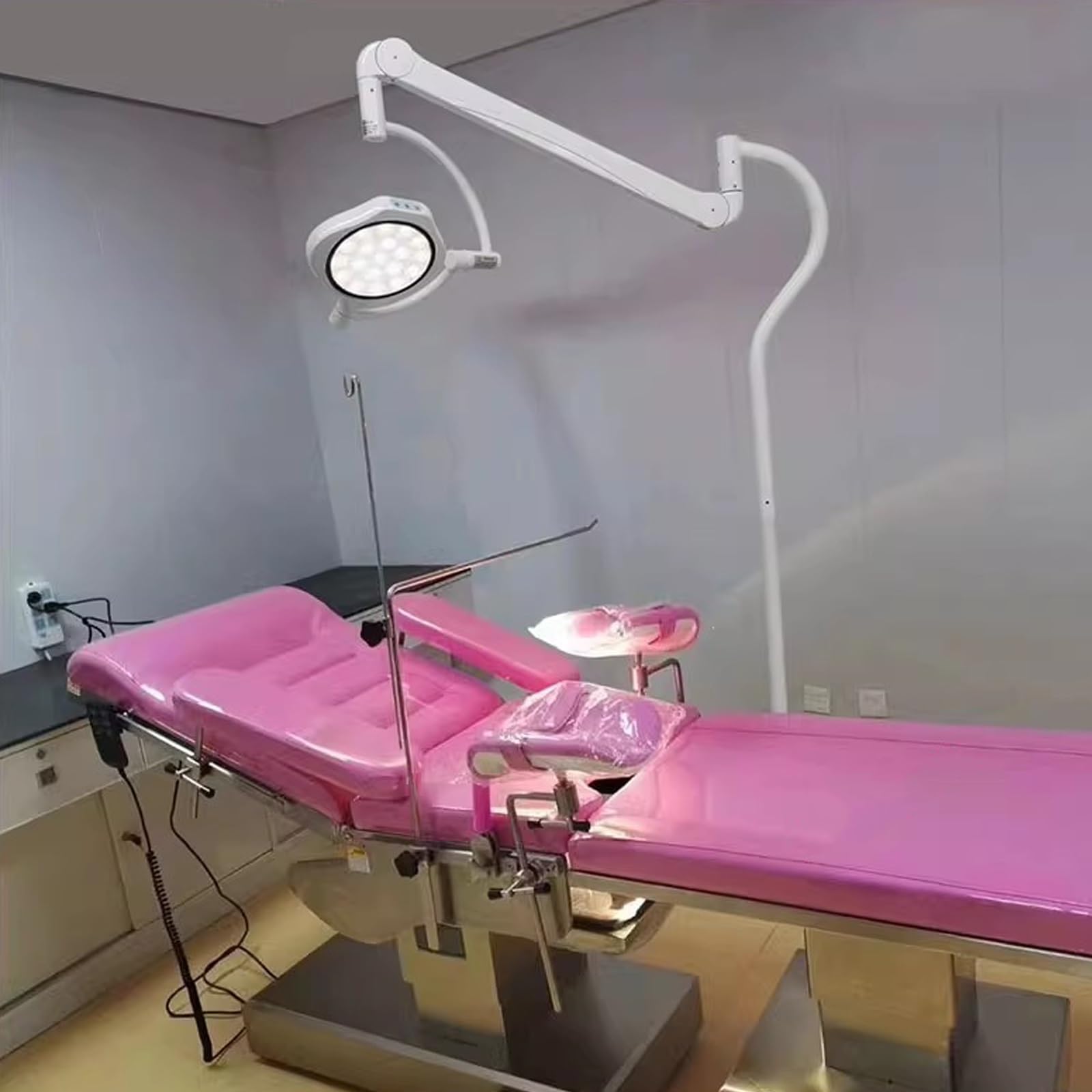 WXXZCE Lámpara de Examen Médico LED, Lámpara Sin Sombra de la Luz Dental Médica, Lámpara de Exploración Quirúrgica, Brillo Ajustable 70000 Lux, Fuente de Luz Fría Pura 4000-6000k