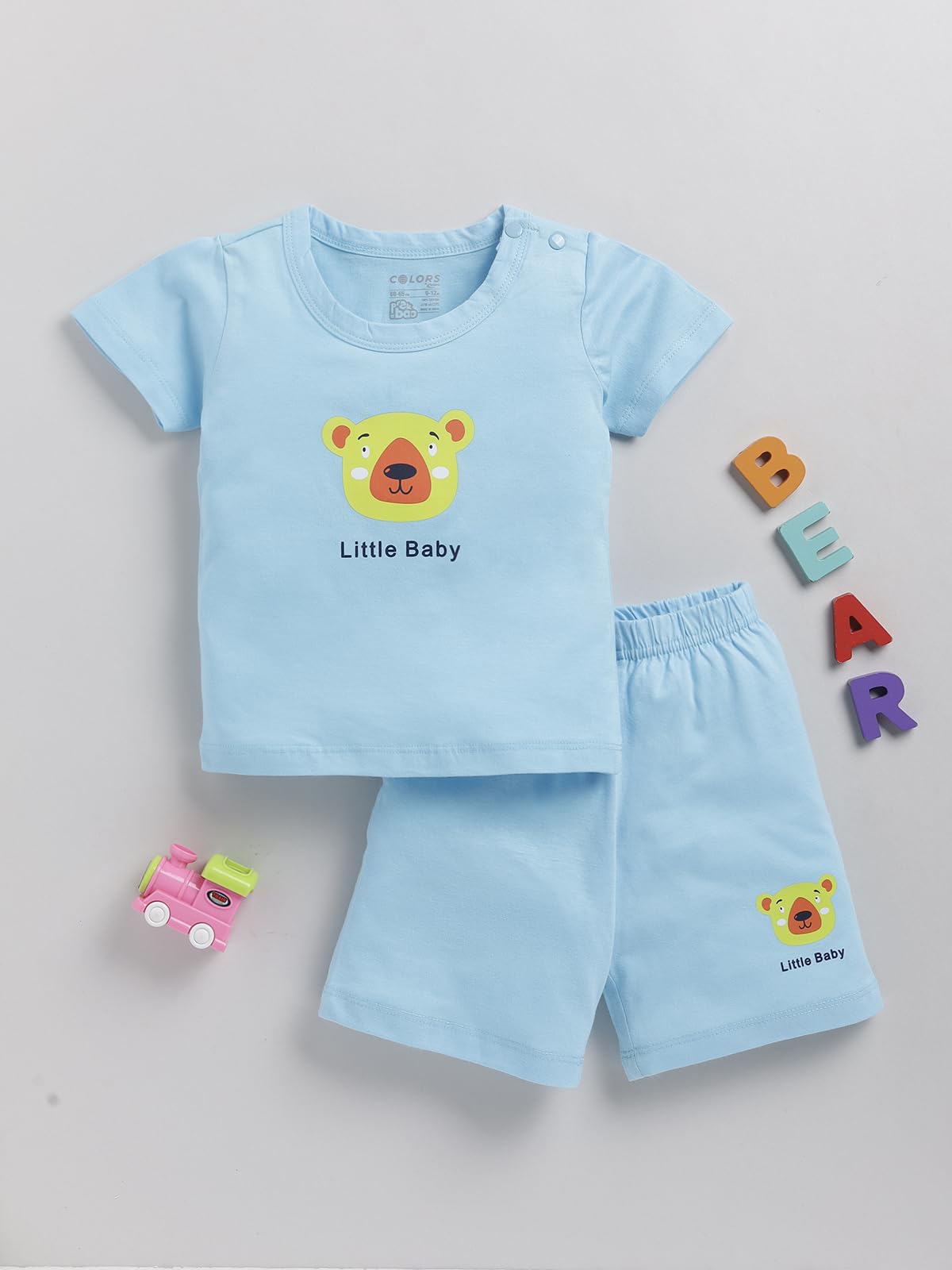 Peek A Boo by Rupa - Juego de regalo para bebé, perfecto para baby shower, 100% algodón, ultra suave, transpirable
