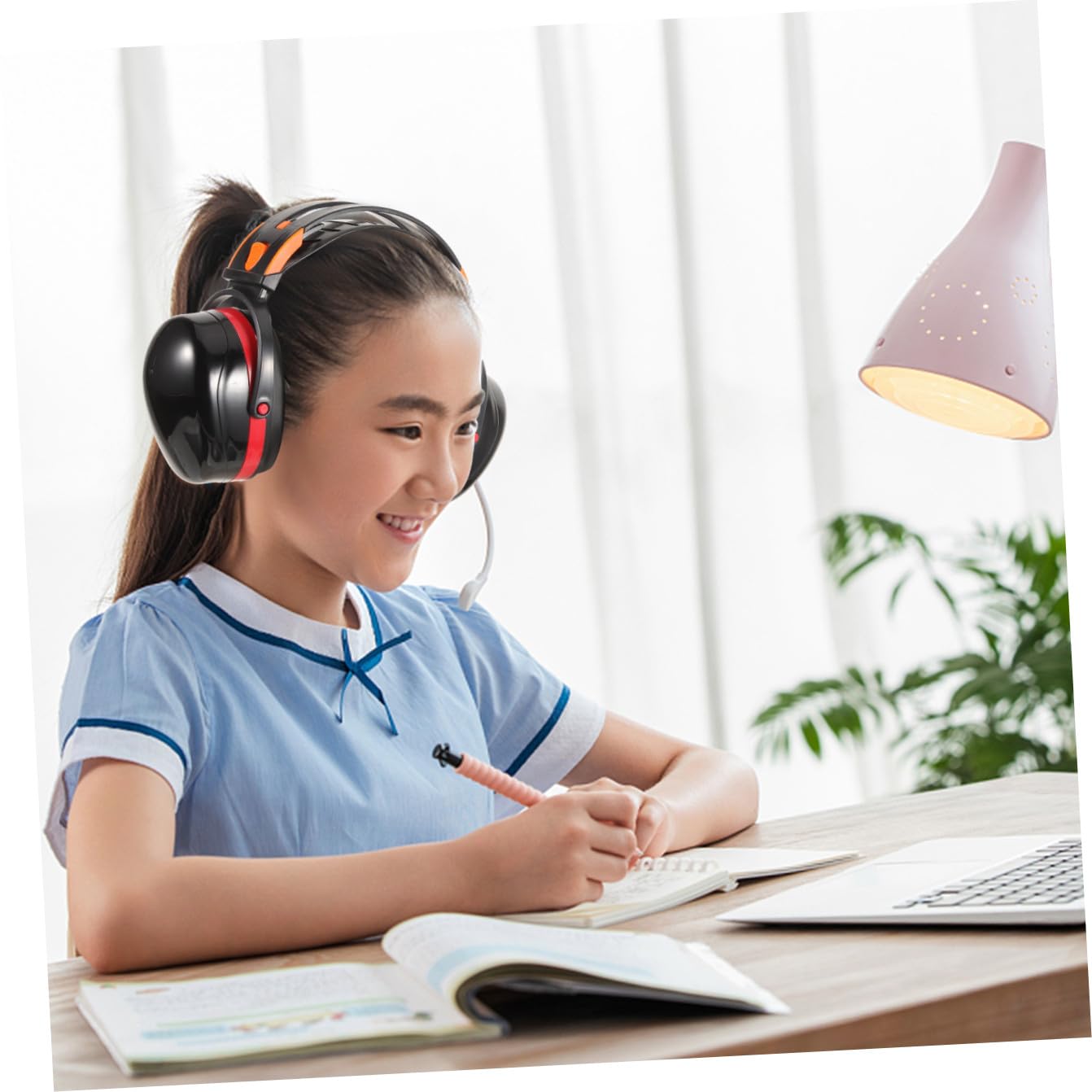 HOMSFOU orejeras insonorizadas Auricular protección auditiva para cortar el césped sleep headphones sleeping headphones orejera de protección anti-ruido cubierta protectora para los oídos