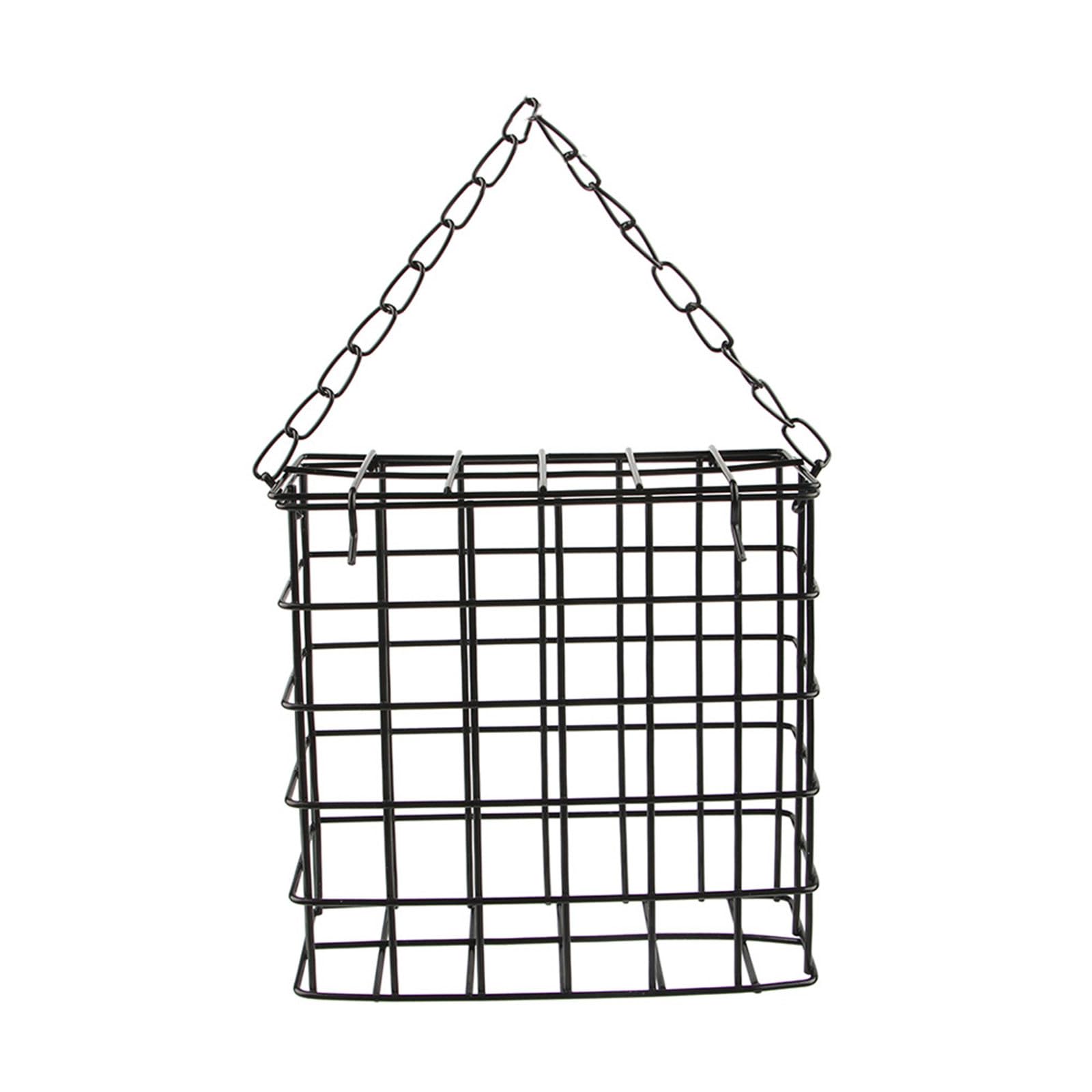 NEWFT Wild Bird Feeder Bird Food Container for Parakeets Budgies Cockatiel Hanging Suet Basket Feeding Tool Supplies