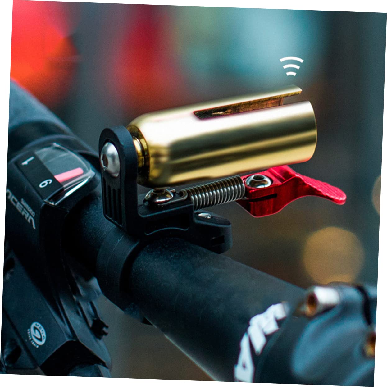 Toyvian Timbre De Bicicleta con Alarma Accesorio para Timbre De Bicicleta Timbre De Timbre Bocina De Advertencia para Bicicleta Bocina De Tono Alto Timbre De Ciclismo para Bicicleta