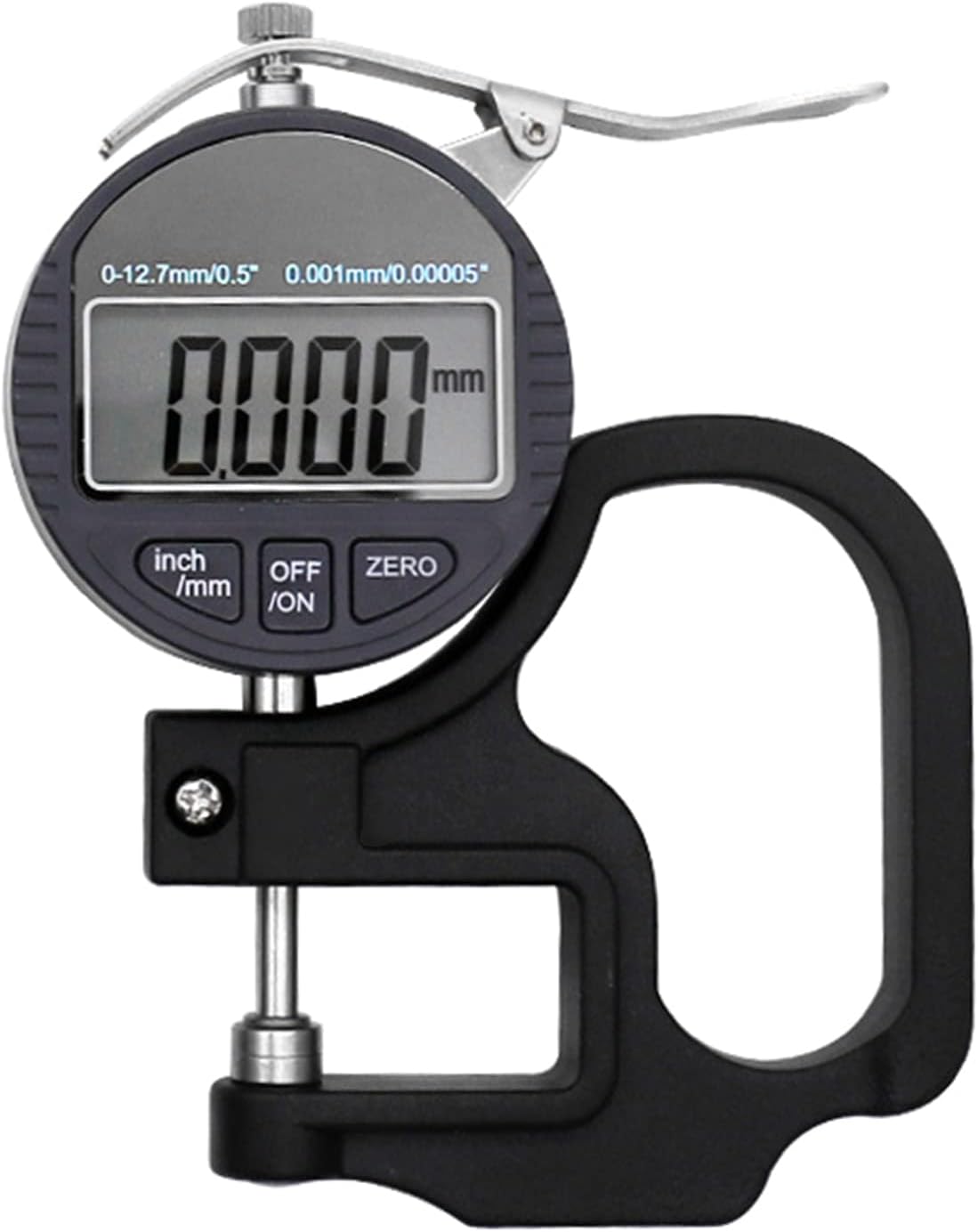 アップグレードされた電子マイクロメーター厚さ計 LCD 表示単位変換 0.001 ミリメートル/0.00005 