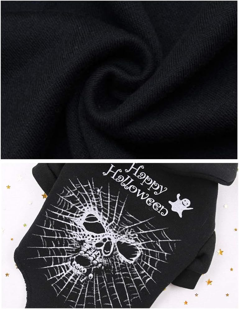 Sipliv Pet Hoodie Pet Dog Cat Autumn Winter Weather Coat Soft Fleece Hoodie Clothes for Puppy Halloween Christmas Holiday Party Clothes - Image 5