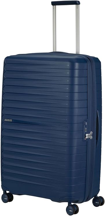 American Tourister Fastforward Spinner 78/29 TSA EXP Trolley Navy Blue Dark Blue